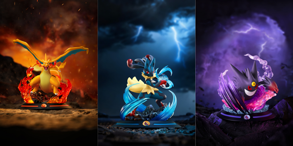 FUNISM Twinkmont Mega Charizard Y Mega Gengar dan Mega Lucario